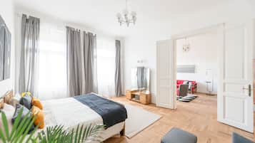 Apartment, 1 Bedroom (Hevesi Sandor square 1, 1077 Budapest) | 1 bedroom, premium bedding, memory foam beds, individually decorated