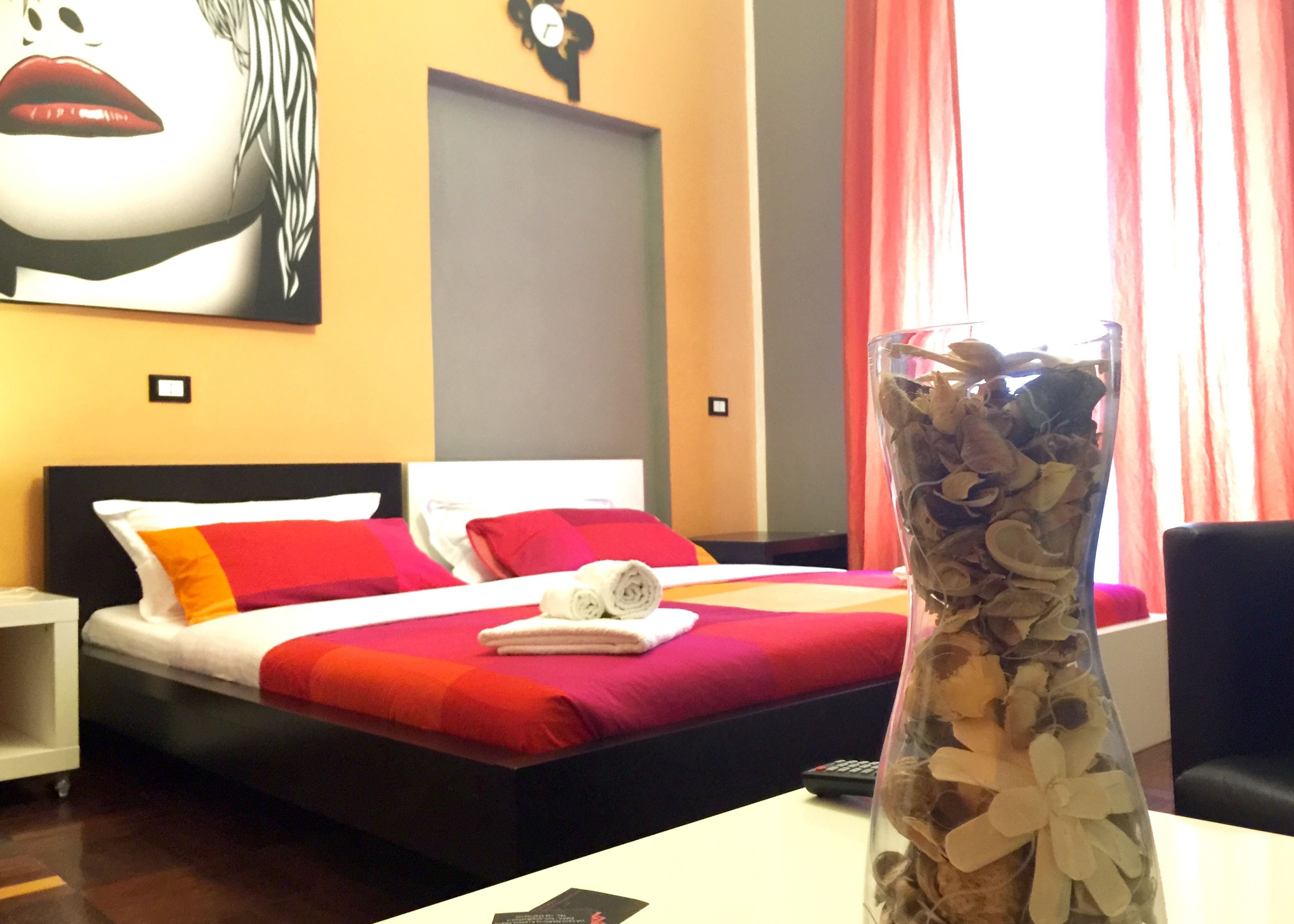 Chambre Double, salle de bains commune