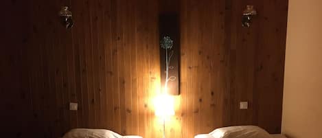 Chambre avec lits jumeaux