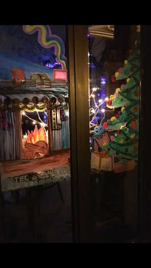 Façade de l’hébergement