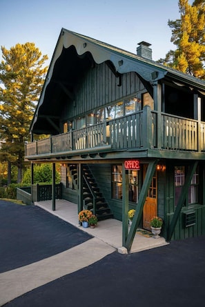 Voorkant van accommodatie