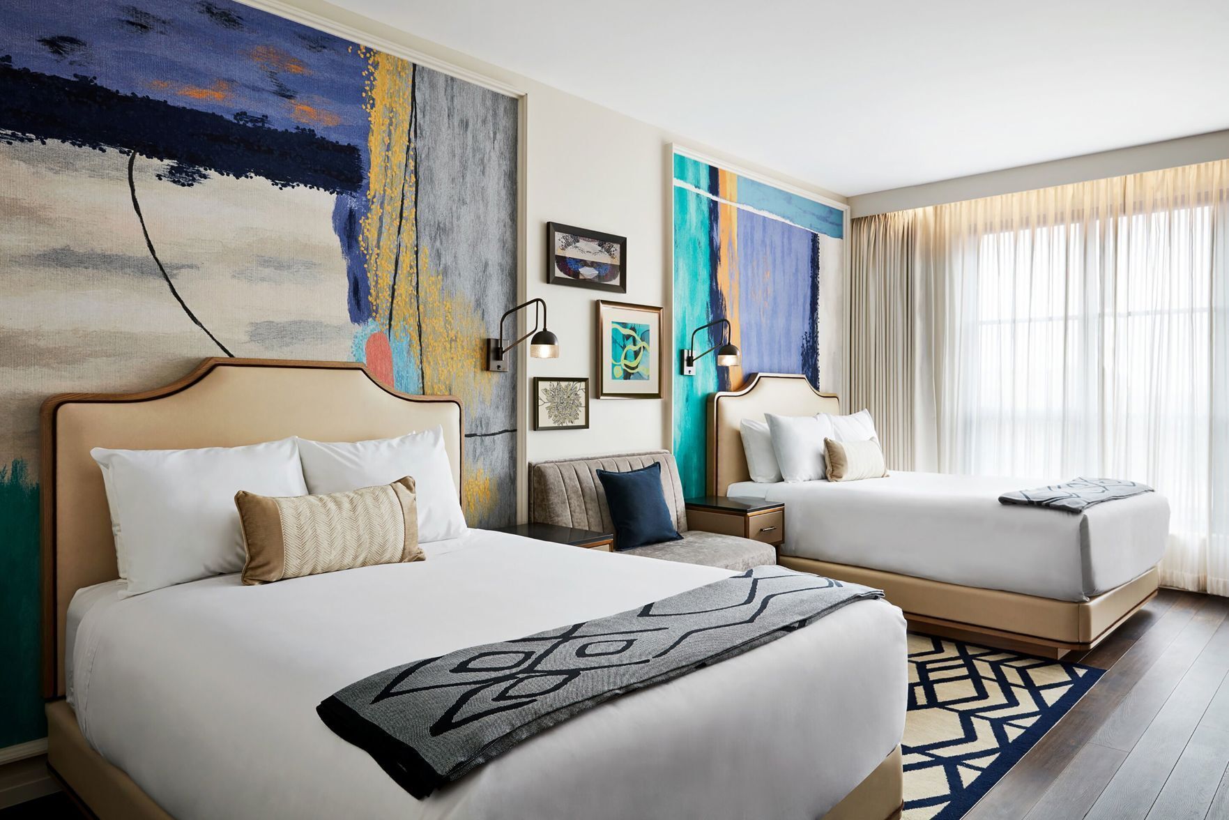 Premium bedding, minibar, in-room safe, desk