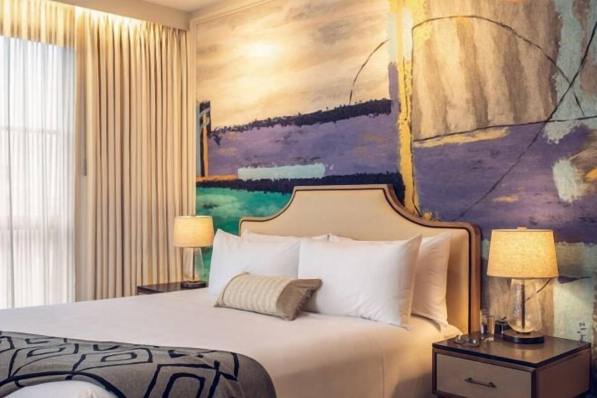 Premium bedding, minibar, in-room safe, desk