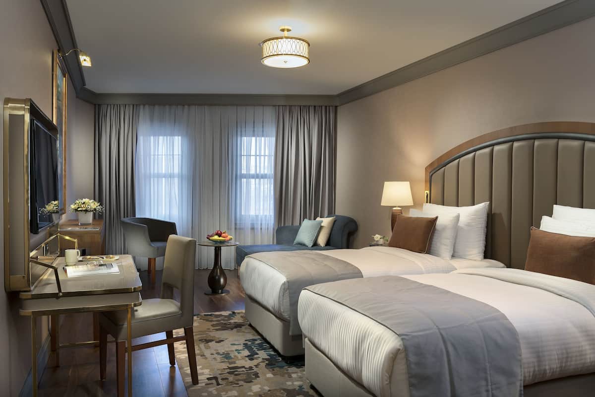 2 slaapkamers, Italiaanse Frette-lakens, luxe beddengoed