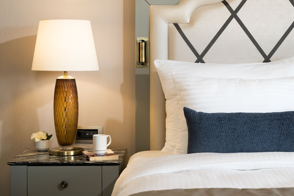 2 slaapkamers, Italiaanse Frette-lakens, luxe beddengoed