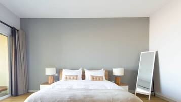 Luxury Villa, 2 Bedrooms, Beach View, Beachfront | 1 bedroom, premium bedding, iron/ironing board, free WiFi