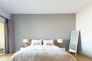 Luxury Villa, 2 Bedrooms, Beach View, Beachfront | 1 bedroom, premium bedding, iron/ironing board, free WiFi
