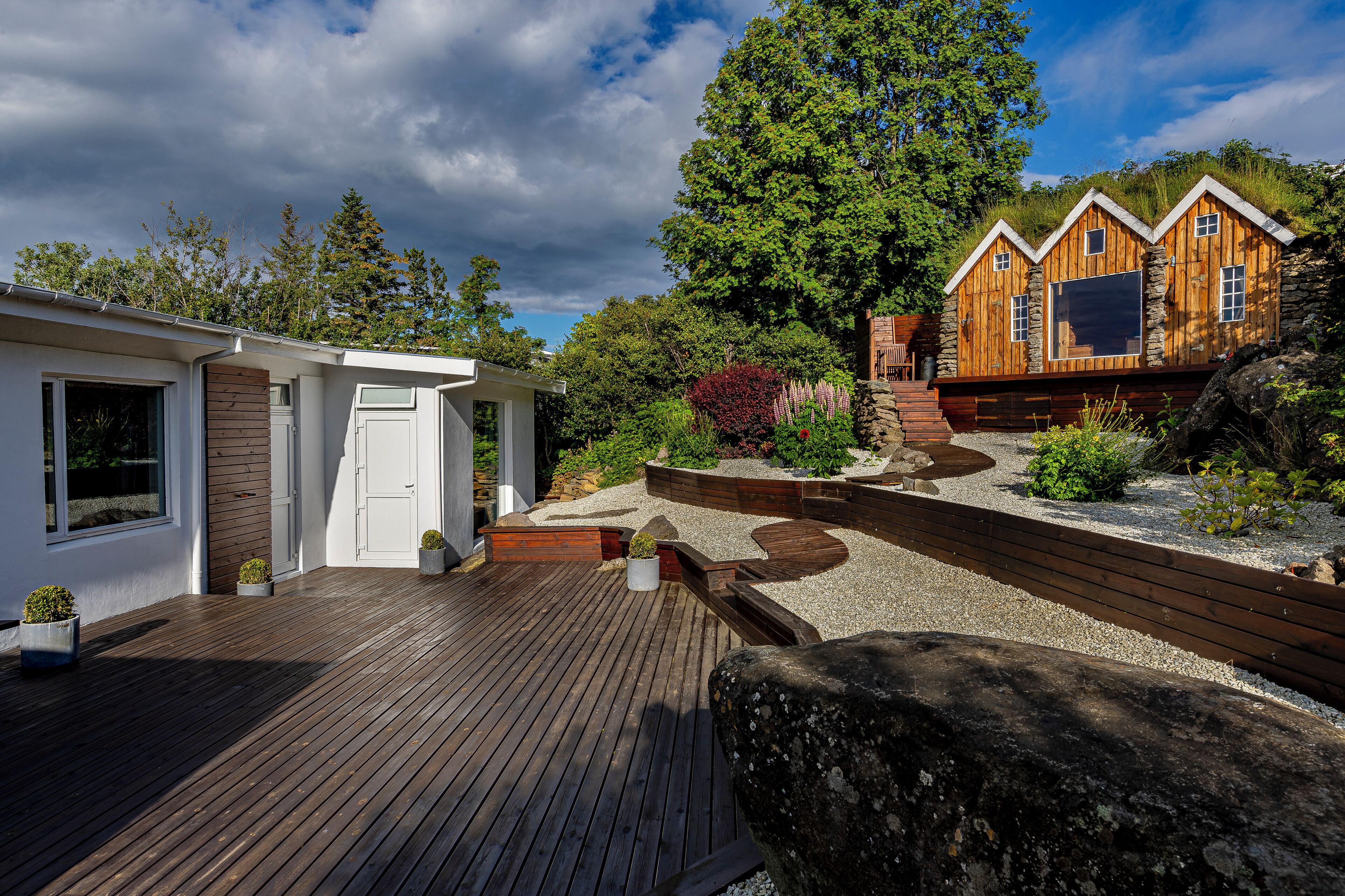 Luxury Villa, 3 Bedrooms, Sauna, City View | Terrace/patio