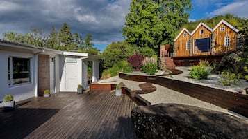Luxury Villa, 3 Bedrooms, Sauna, City View | Terrace/patio