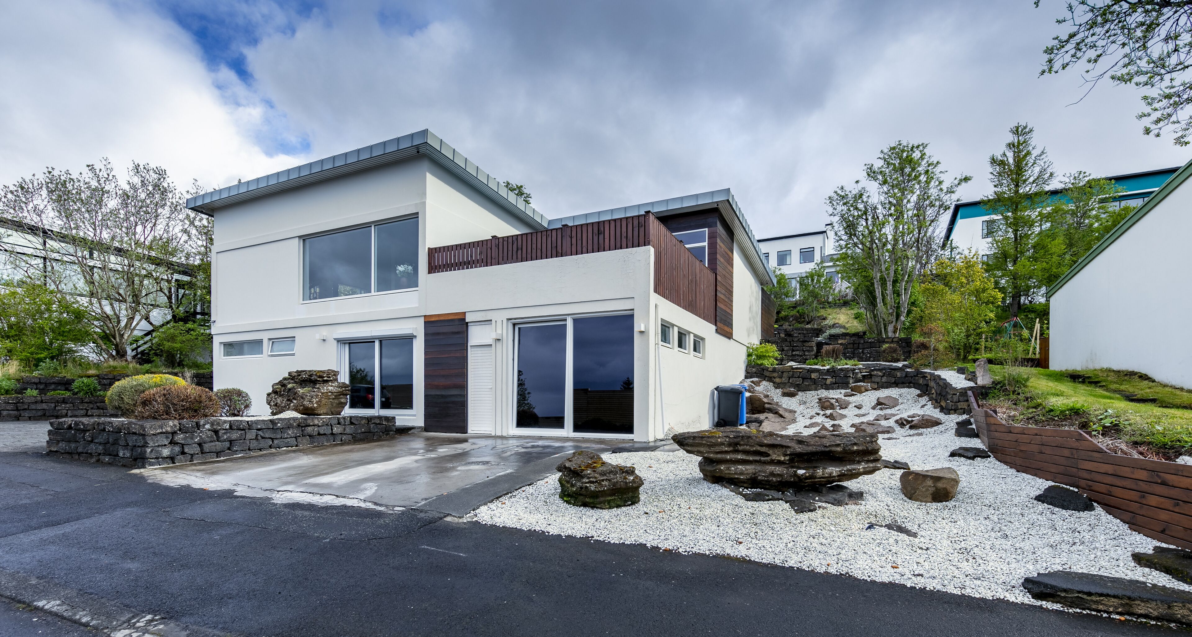 Facciata della struttura