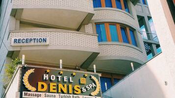 Fassade der Unterkunft