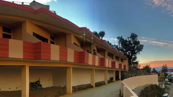 Fassade der Unterkunft