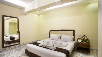 Kamar Double Deluks | Brankas, Wi-Fi gratis, dan seprai linen