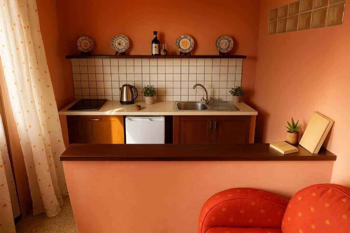 Basic Loft (Albana) | Private kitchenette | Mini-fridge, electric kettle, freezer