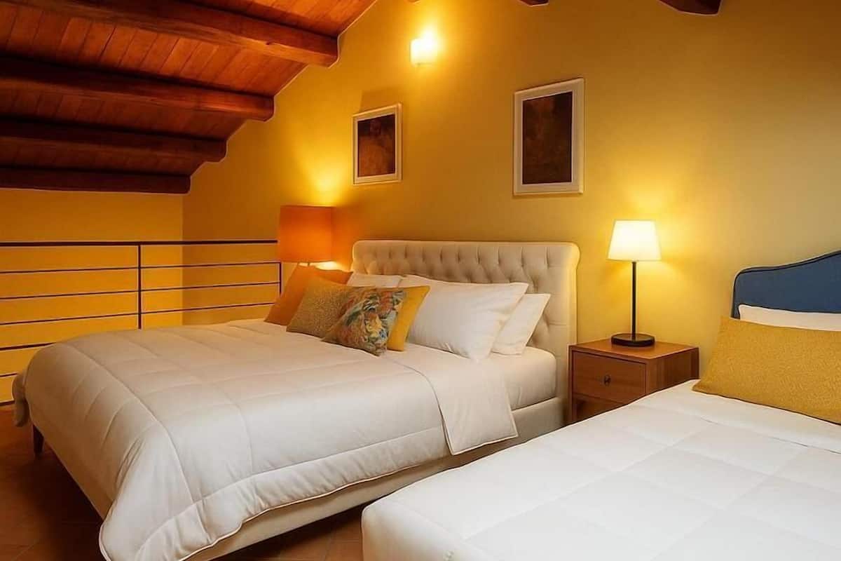 Down duvets, minibar, blackout curtains, soundproofing