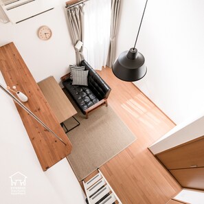 Design Studio, 1 Bedroom, City View | Living room | Flat-screen TV - EXTENDED Stay Kyoto Apartment (Kyoto)