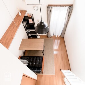 Design Studio, 1 Bedroom, City View | Living room | Flat-screen TV