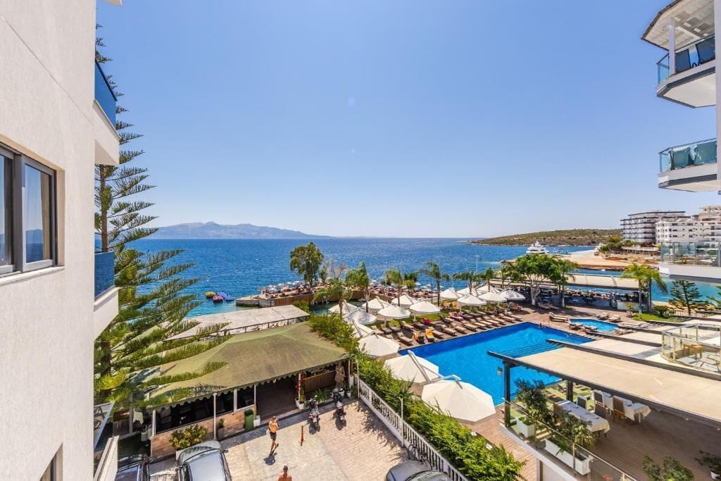 Doppelzimmer, eingeschränkter Meerblick