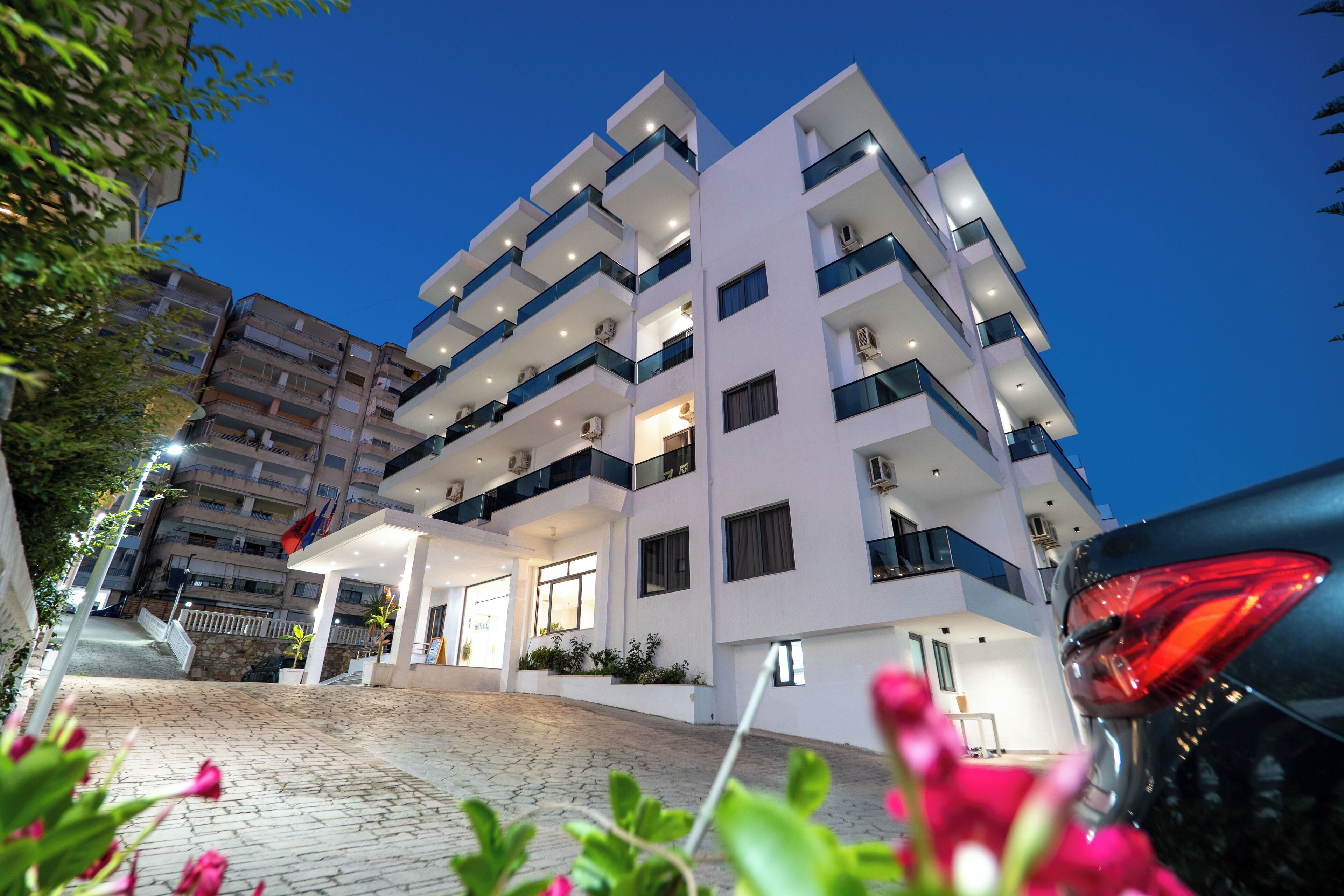 Fachada del alojamiento