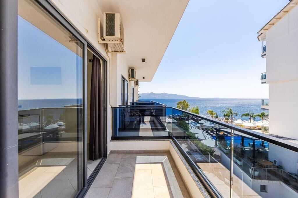 Zweibettzimmer, eingeschränkter Meerblick