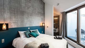 Double Room (Gustave Magnel ) | Premium bedding, down duvets, free minibar items, individually decorated