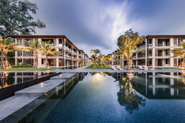 Alberca al aire libre 