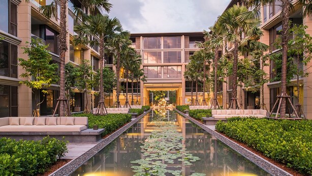 Property grounds - Baan Mai Khao Beachfront Condo (Mai Khao)