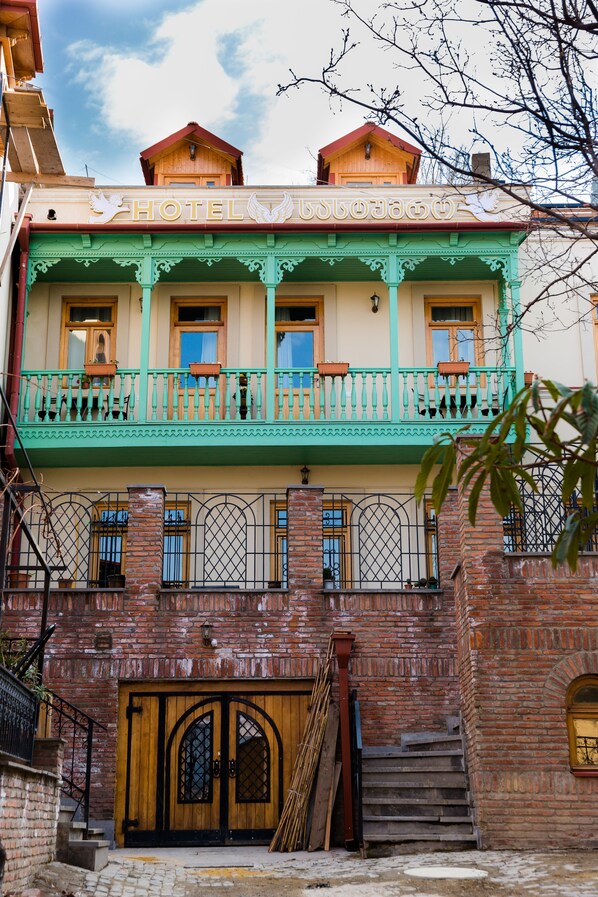 Façade de l’hébergement 