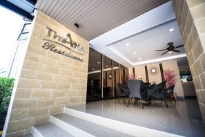 Sala de estar en el lobby