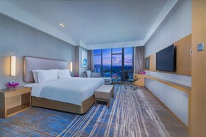 Minibar, caja de seguridad en la habitación y escritorio 