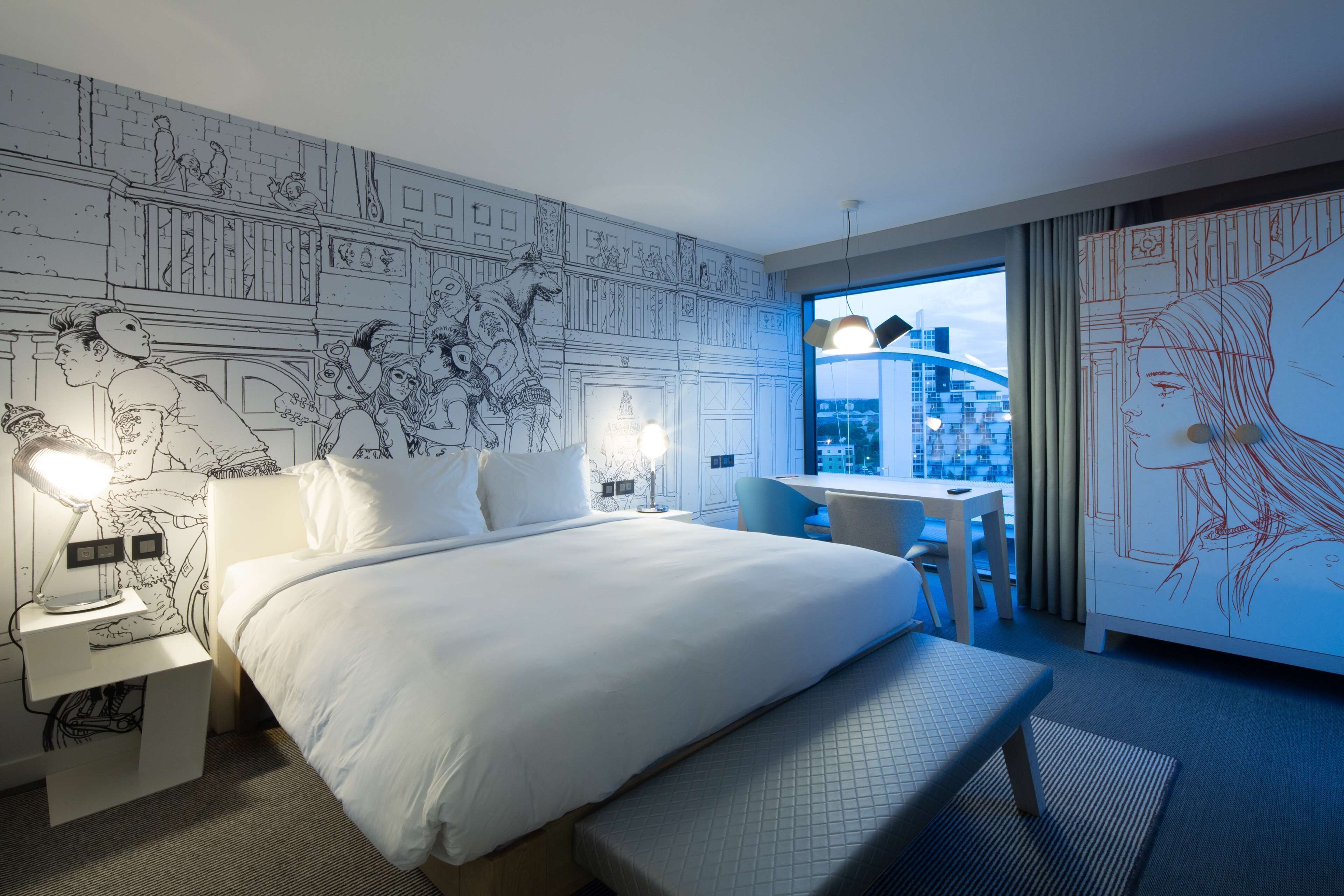Premium bedding, in-room safe, soundproofing, iron/ironing board