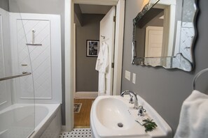 Romantic Room, 1 Queen Bed, Jetted Tub | City view - Ringling House Bed & Breakfast (Baraboo)