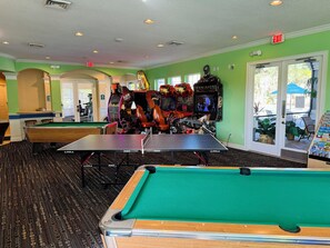 Games room - Single Level Luxury Villa with Pool and Hot tub close to Disney (Kissimmee)