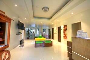 Sala de estar en el lobby