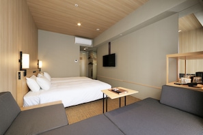 Desk, iron/ironing board, free WiFi, bed sheets