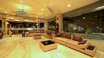 Sala de estar en el lobby