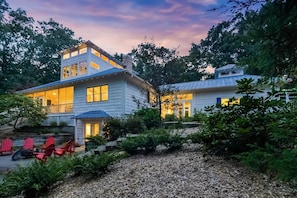 Front of property - evening/night - River Walk (Saugatuck)