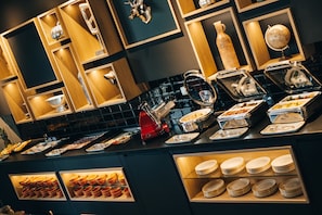 Frokostbuffé er inkludert hver dag