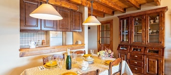 Charmigt hus i Cerdanya (Pyrenéerna) nära Barcelona