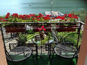 Property grounds - Villa Marilena: detached house with direct lake access (Ranzanico)