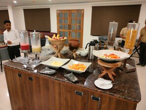 Ferdiglaget frokost hver dag (mot et tillegg)