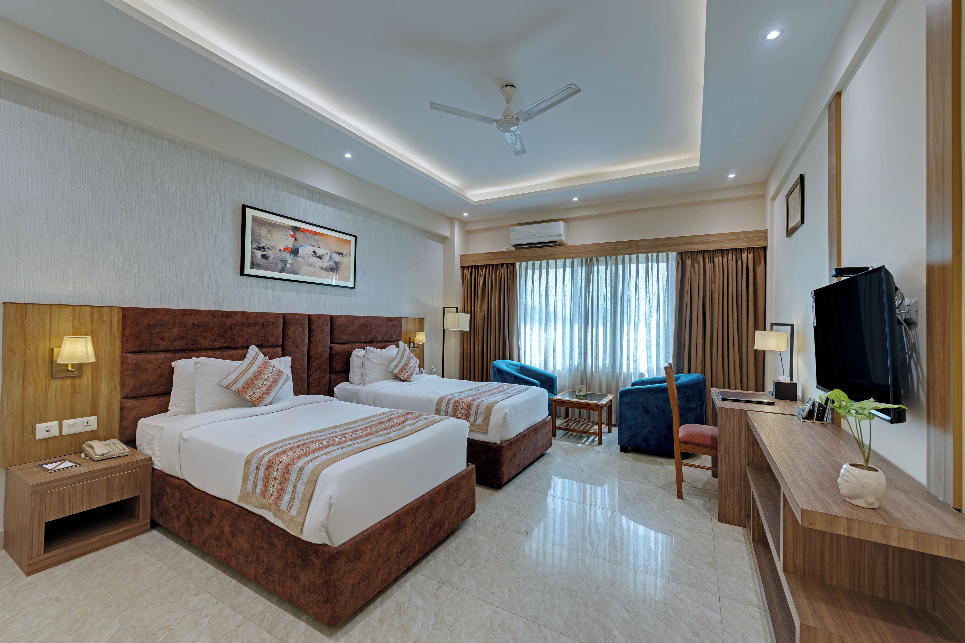 Premium Room, 2 Single Beds (View)
