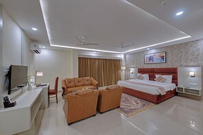 Classic Room, 1 King Bed (View) | 20 bedrooms, in-room safe, individually furnished, desk - The Fern Residency Bodhgaya, Series by Marriott (Gaya)