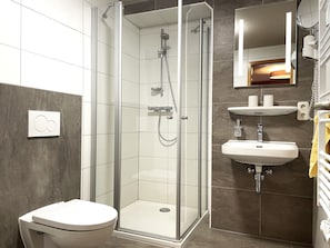 Hair dryer - Double room pet permitted, max. 2 persons - Gasthof & Pension Zur (Lohsa)