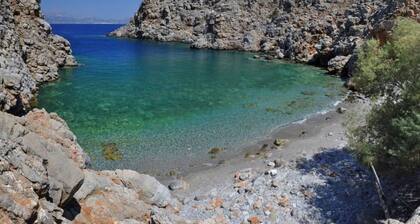 Splendide maison avec vue sur la mer, confortable avec une grande terrasse sur le toit