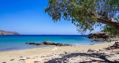 Upea merinäköala, kodikas, suurella kattoterassilla