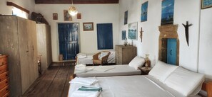 2 chambres, fer et planche Ă repasser, Wi-Fi gratuit, draps fournis