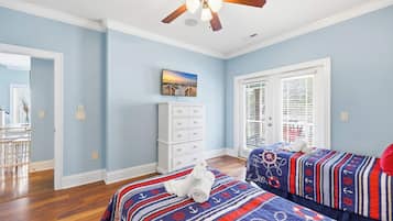 5 quartos, Wi-Fi, roupa de cama