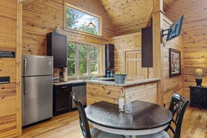 Fridge, microwave, oven, stovetop - Destiny-Luxury w 2 Person 6 ft  Indoor Warm Air Jacuzzi Spa (Cleveland)