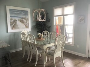Dining - Beach Front Condo With Wonderful Ocean View  (Indian Beach)